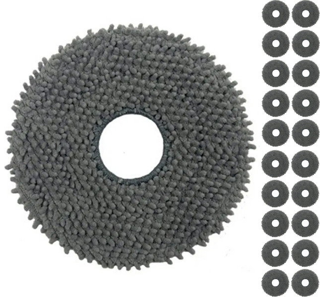 20 stk. Moppeklud til Roborock Qrevo Curv / Edge