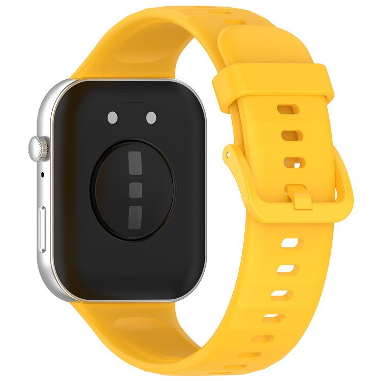 Gul silikonerem til Huawei Watch Fit 3