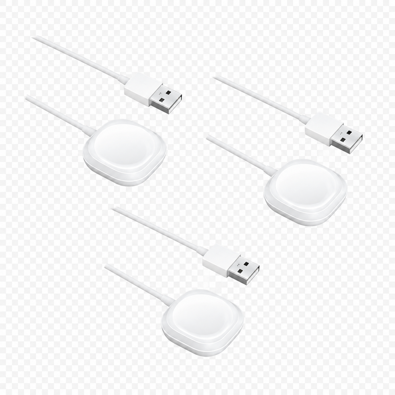 3 stk. Magnetisk Oplader til Apple Watch, 1 Meter, USB