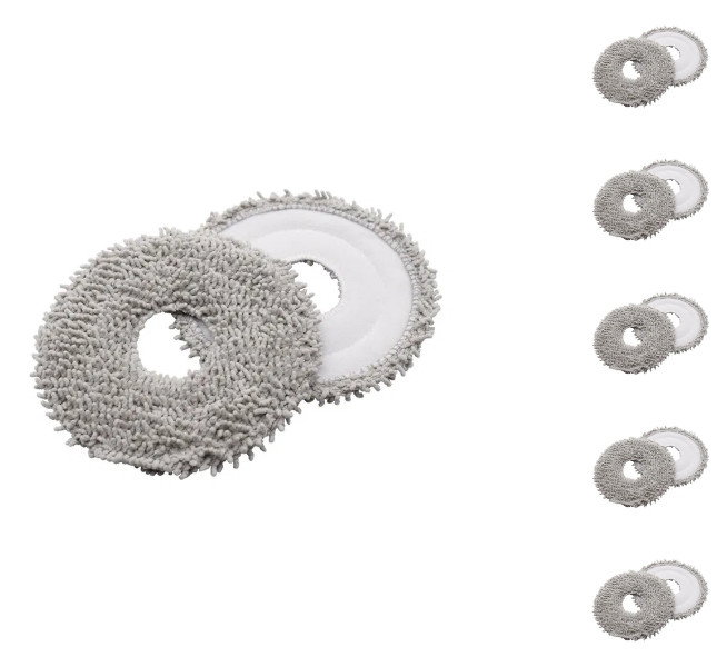 10 stk. Moppeklude til Dreame L30 Pro Ultra / Mova E30 Ultra / X50 Ultra