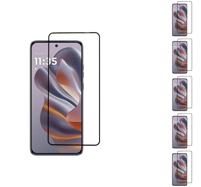 5 stk. Motorola Edge 50 Neo Beskyttelsesglas / Skærmbeskyttelse / 3D Glas