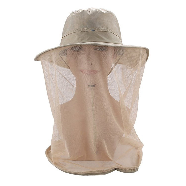 Anti-Myg Hat med Net set forfra