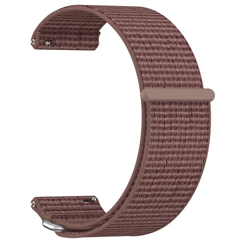 Garmin Venu X1 Rem i Nylon med Justerbar Velcro Lukning - Brun