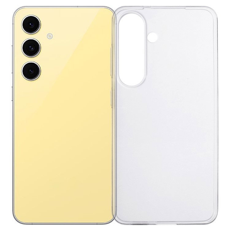 Samsung Galaxy S25+ Gennemsigtigt Silikone Cover