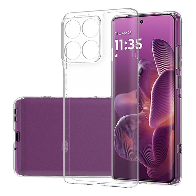 Gennemsigtigt Motorola Edge 60 / Edge 60 Fusion Silikone Cover