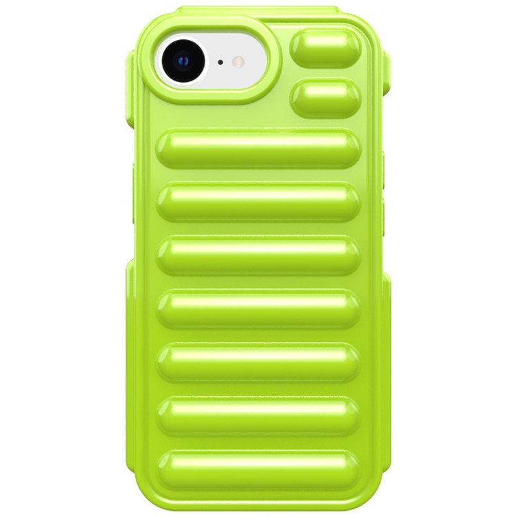iPhone 16e Anti-Drop Ribbed Cover - Grøn