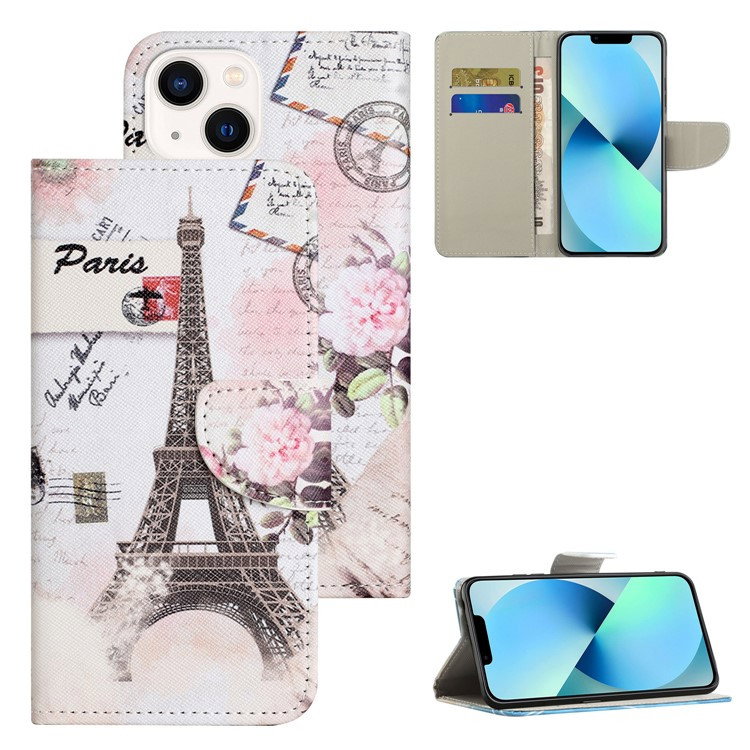 Billede af iPhone 15 lædercover med ståfunktion