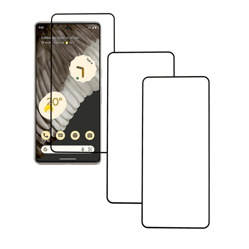 Pixel 8 Pro Skærmbeskytter - Ridsefast 3D Glas, 100% Dækning