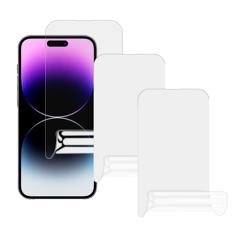 3 Stk Skærmbeskyttelse / Beskyttelsesfilm til iPhone 15 Pro