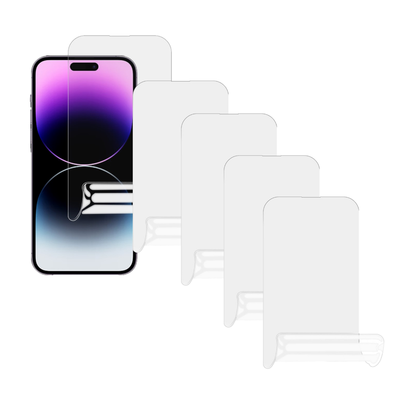 5 Stk Skærmbeskyttelse / Beskyttelsesfilm til iPhone 15 Pro