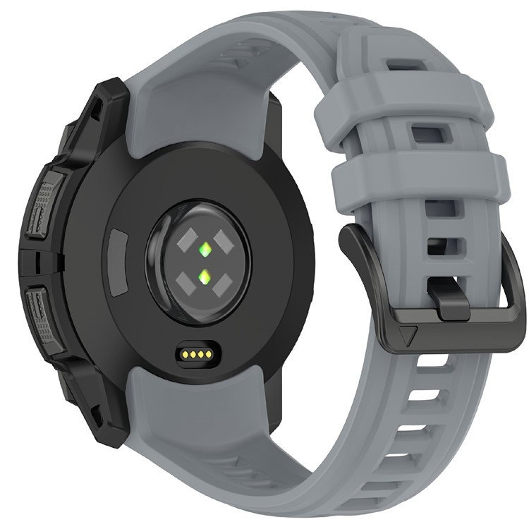 Garmin Instinct 3 (50mm) Silikone Rem - Grå