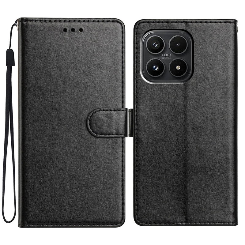 Graviera Xiaomi 17 Flip Cover med Pung, Ståfunktion og Håndledsrem