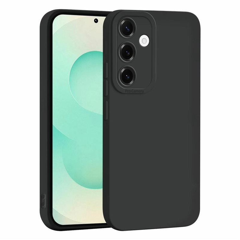Samsung Galaxy S26 Soft TPU Case - Stødabsorberende - Sort