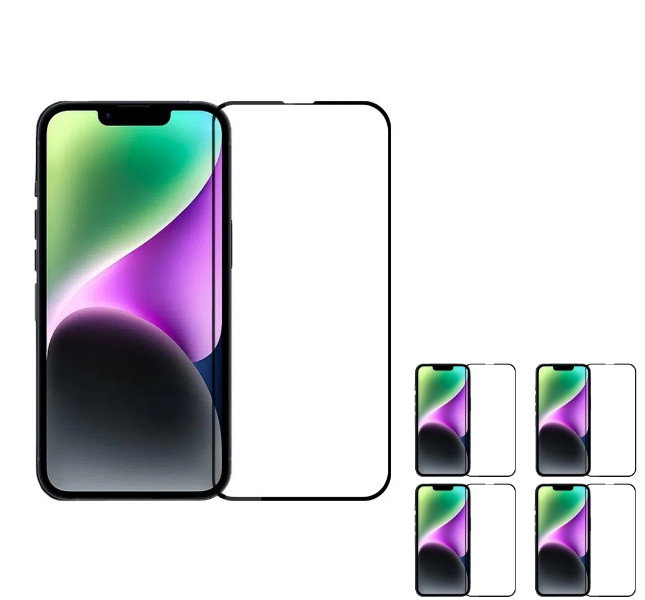 4 stk. iPhone 16e & 17e Beskyttelsesglas / Skærmbeskyttelse / 3D Glas