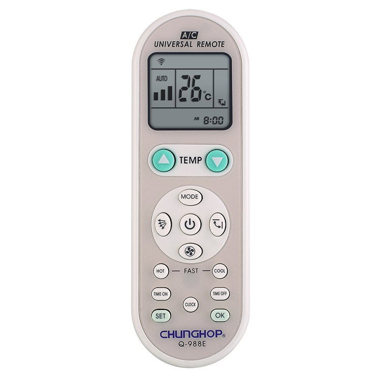 Universal Aircondition Fjernbetjening – 14 knapper m. Timer 