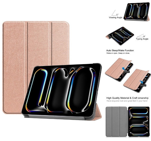 iPad Pro 13" 2024 cover forfra