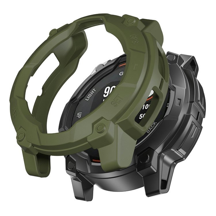 Garmin Instinct 3 (45mm) Silikone Cover - Mørkegrøn