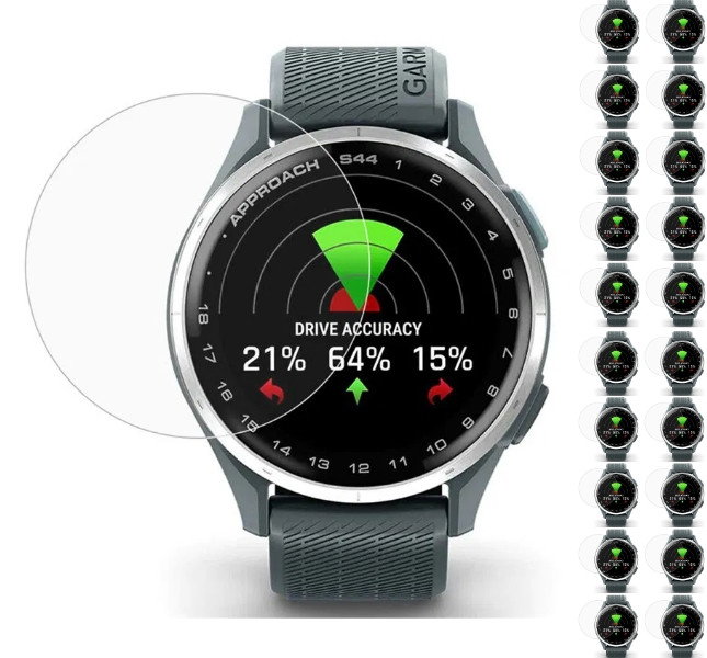 20 stk. Garmin Approach S44 Skærmbeskyttelse / Hærdet Beskyttelsesglas