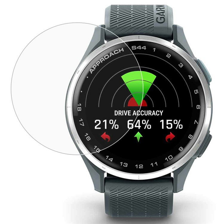 Garmin Approach S44 Skærmbeskyttelse / Hærdet Beskyttelsesglas