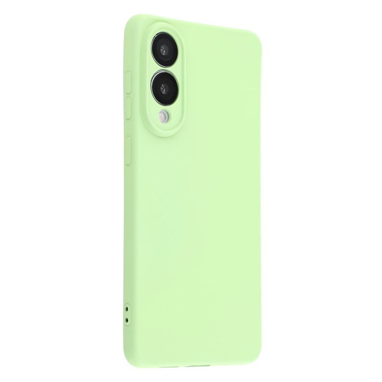 Samsung Galaxy S25 Edge Silikone Cover - Lysegrøn
