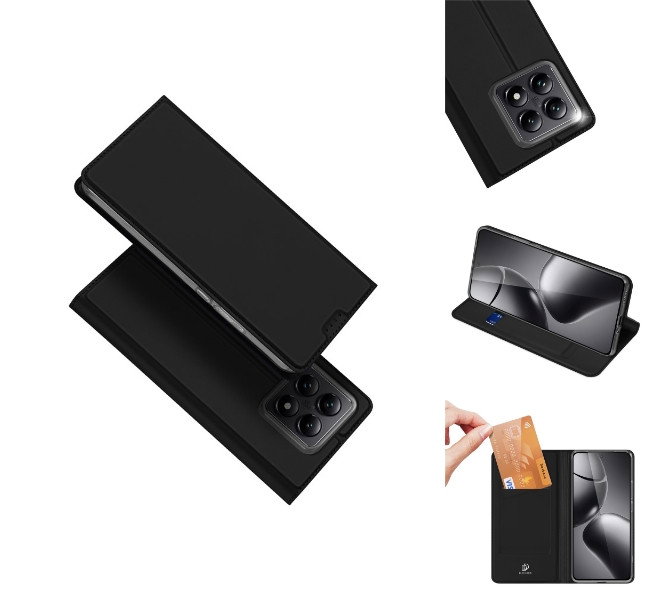 Lædercover til Xiaomi 14T Pro forfra