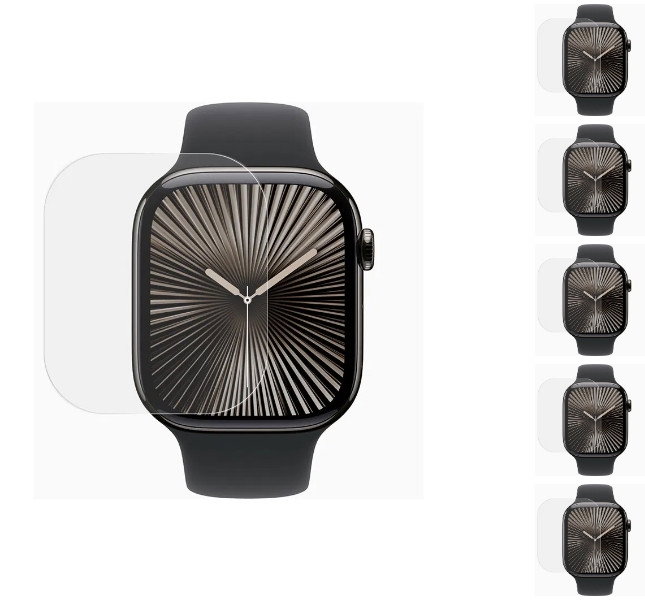 5 stk. Apple Watch Series 10 & 11 46 mm Skærmbeskyttelse / Film