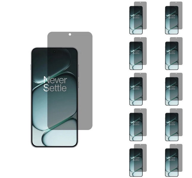 10 stk. OnePlus 15R Skærmbeskyttelse / Privacy Glas