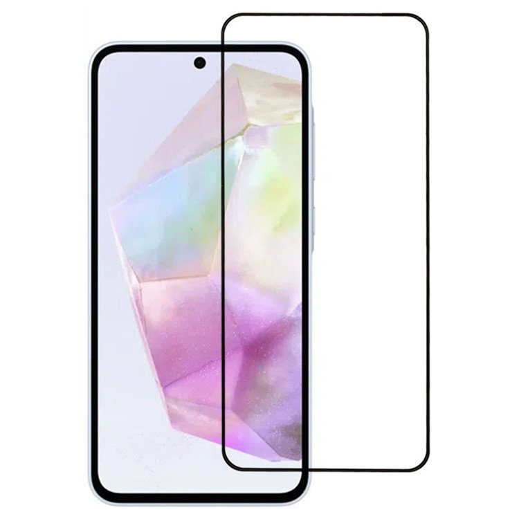 Samsung Galaxy A36 5G / A56 5G Beskyttelsesglas med Kant / Skærmbeskyttelse