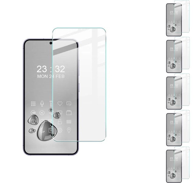 5 stk. Samsung Galaxy S25 Edge Beskyttelsesglas / Skærmbeskyttelse / Glas