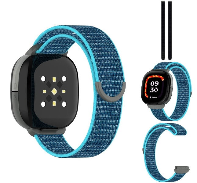 Børneurrem til Fitbit Ace LTE i flettet nylon