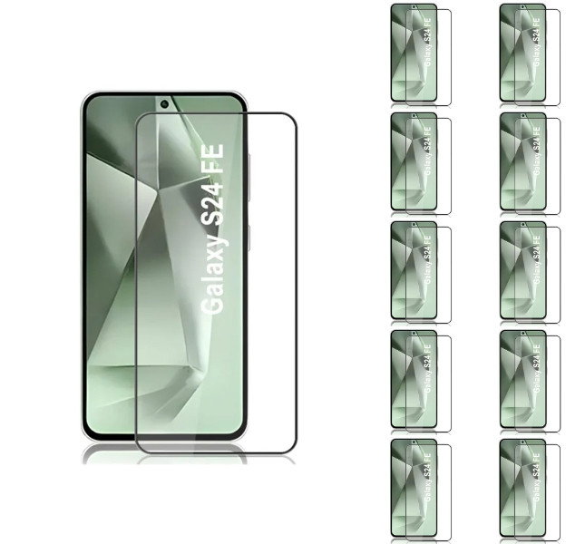 Beskyttelsesglas til Samsung Galaxy S24 FE - tæt på