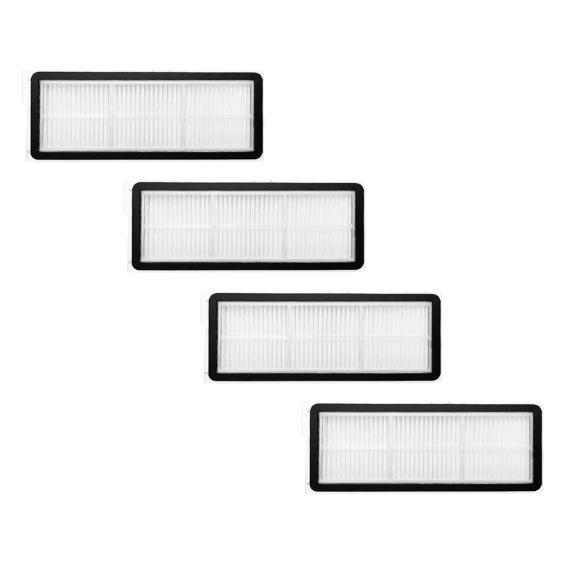 4 stk. Støvsugerfilter til Roborock Qrevo Edge / Curv - Effektivt og Holdbart
