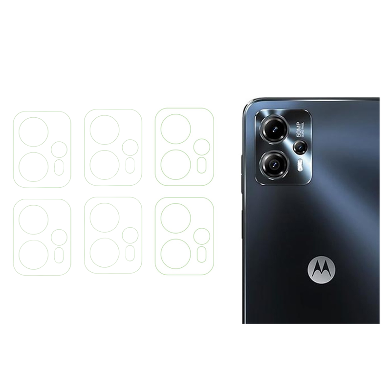 6 Stk Motorola Moto G13 / G23 Kamera Beskyttelsesglas