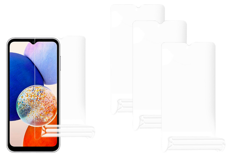 3 stk. Skærmbeskyttelse / Film til Samsung Galaxy A14 4G / 5G
