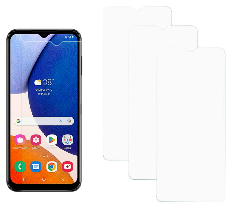 3 Stk. Beskyttelsesglas / Skærmbeskyttelse / Glas til Samsung Galaxy A14 4G / 5G