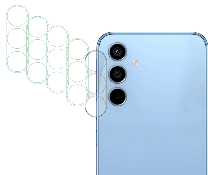 5 stk Kamera Skærmbeskyttelse / Beskyttelsesglas til Samsung Galaxy A54 5G