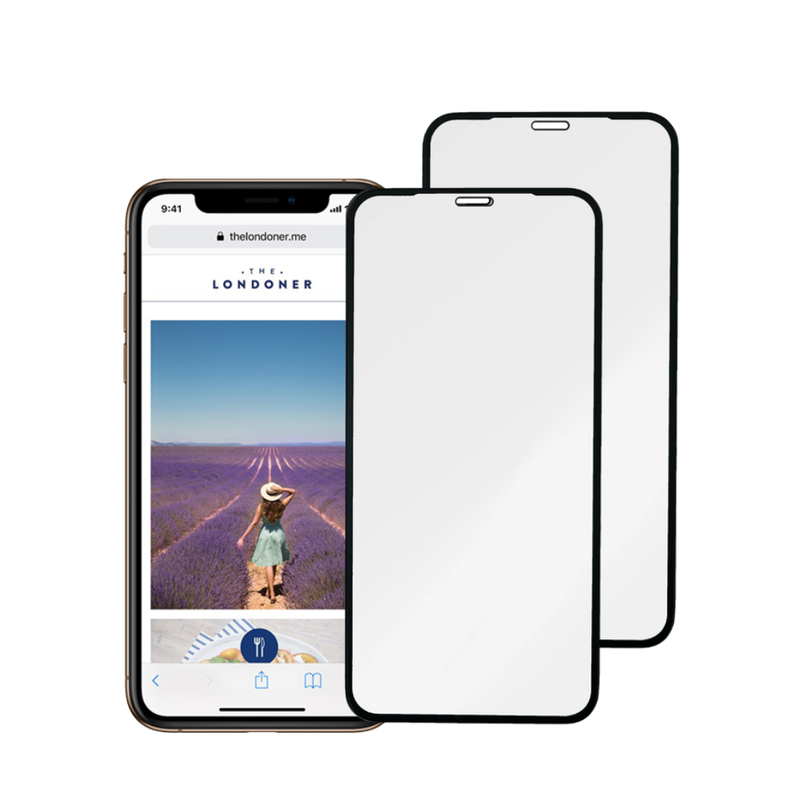2 Stk. 3D Skærmbeskyttelse / Beskyttelsesglas til iPhone XR / 11