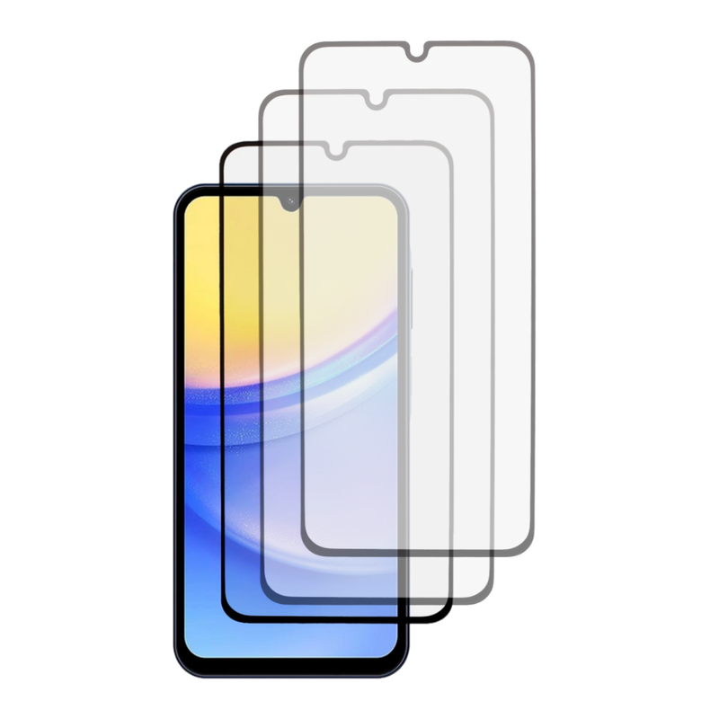 3 stk Samsung Galaxy A15 5G Skærmbeskyttelse / 3D Glas