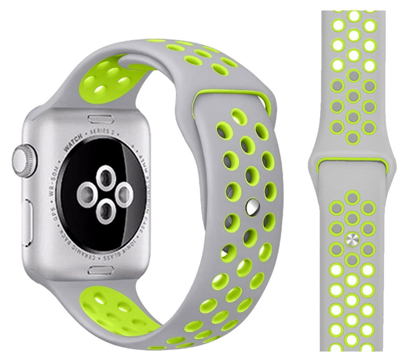 Silikone Sportsrem til Apple Watch 7 - 41mm