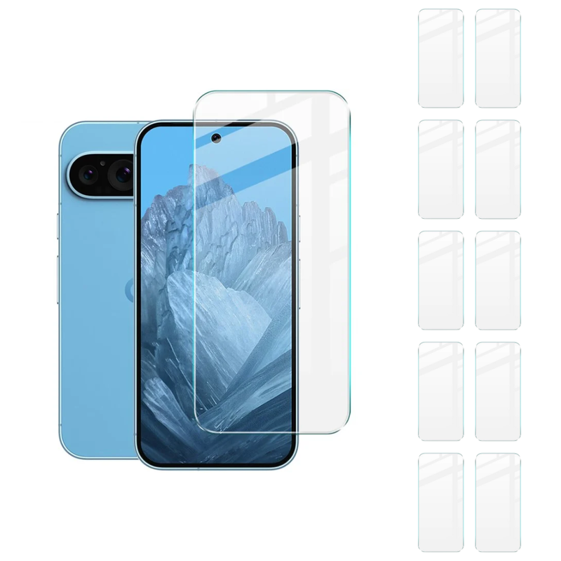 10 stk. Google Pixel 9 Pro XL Beskyttelsesglas - Hærdet & Ridsefast