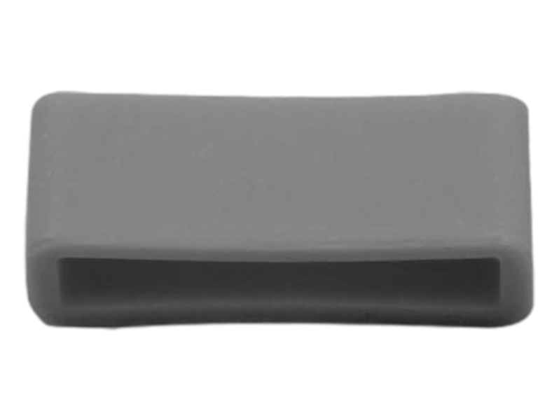 18mm Gummistrop / Remholder til Urrem - Grå