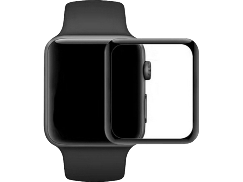 3D Curved beskyttelsesglas til Apple Watch 1/2/3-42 mm