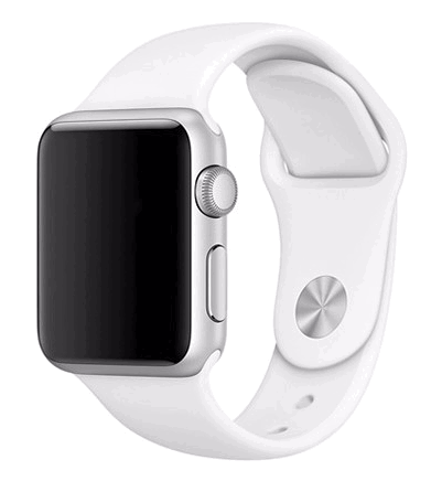 Sportsrem til Apple Watch 8 / 9 41mm - Hvid