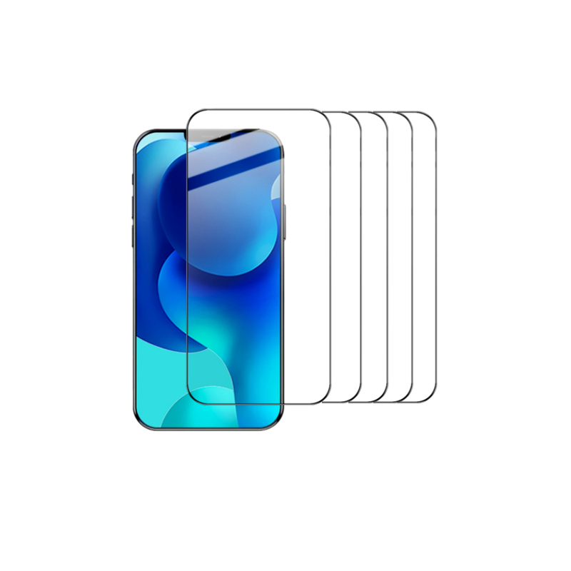 5 Stk. 3D Skærmbeskyttelse / Beskyttelsesglas til iPhone 12 Pro Max