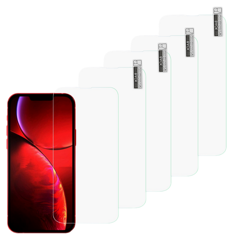 5 Stk iPhone 13 Skærmbeskyttelse / Hærdet beskyttelsesglas