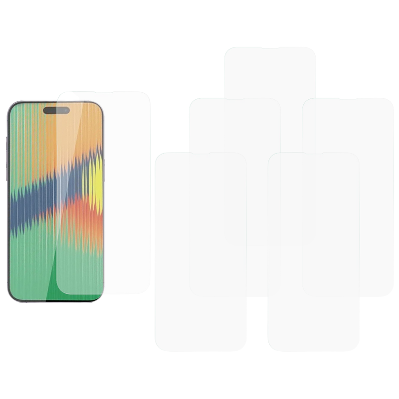 5 stk Skærmbeskyttelse / Beskyttelsesglas / Hærdet Glas til iPhone 15