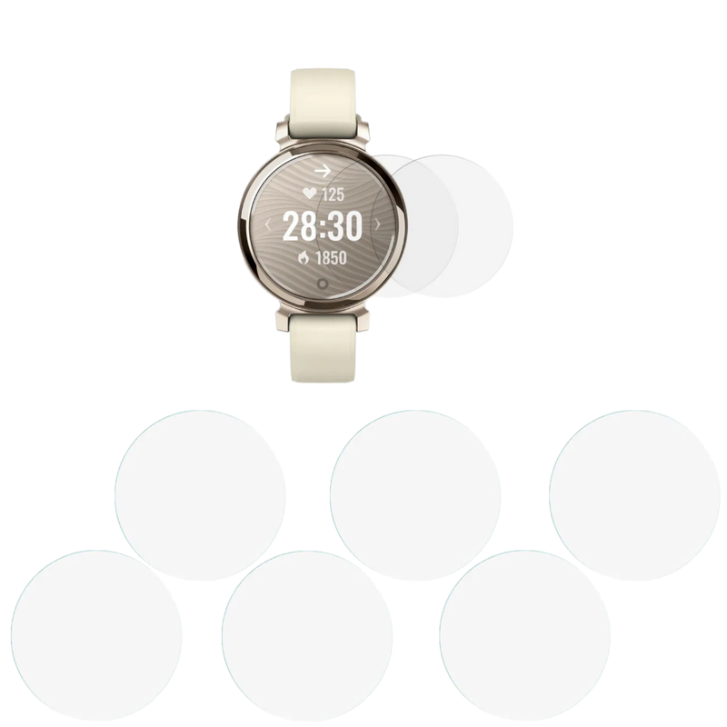 6 stk. Beskyttelsesglas / Skærmbeskyttelse til Garmin Lily 2 / 2 Active 