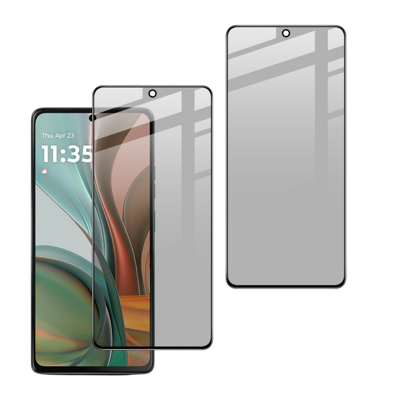 2 stk. Motorola Moto G75 5G Beskyttelsesglas / Skærmbeskyttelse / Privacy Glas