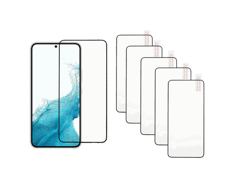 5 Stk. Beskyttelsesglas / Skærmbeskyttelse / 3D Glas til Samsung Galaxy S23