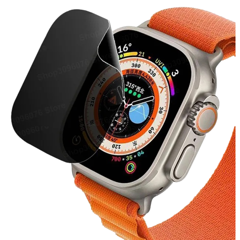 2 Stk Skærmbeskyttelse / Privacy Film til Apple Watch-45 mm